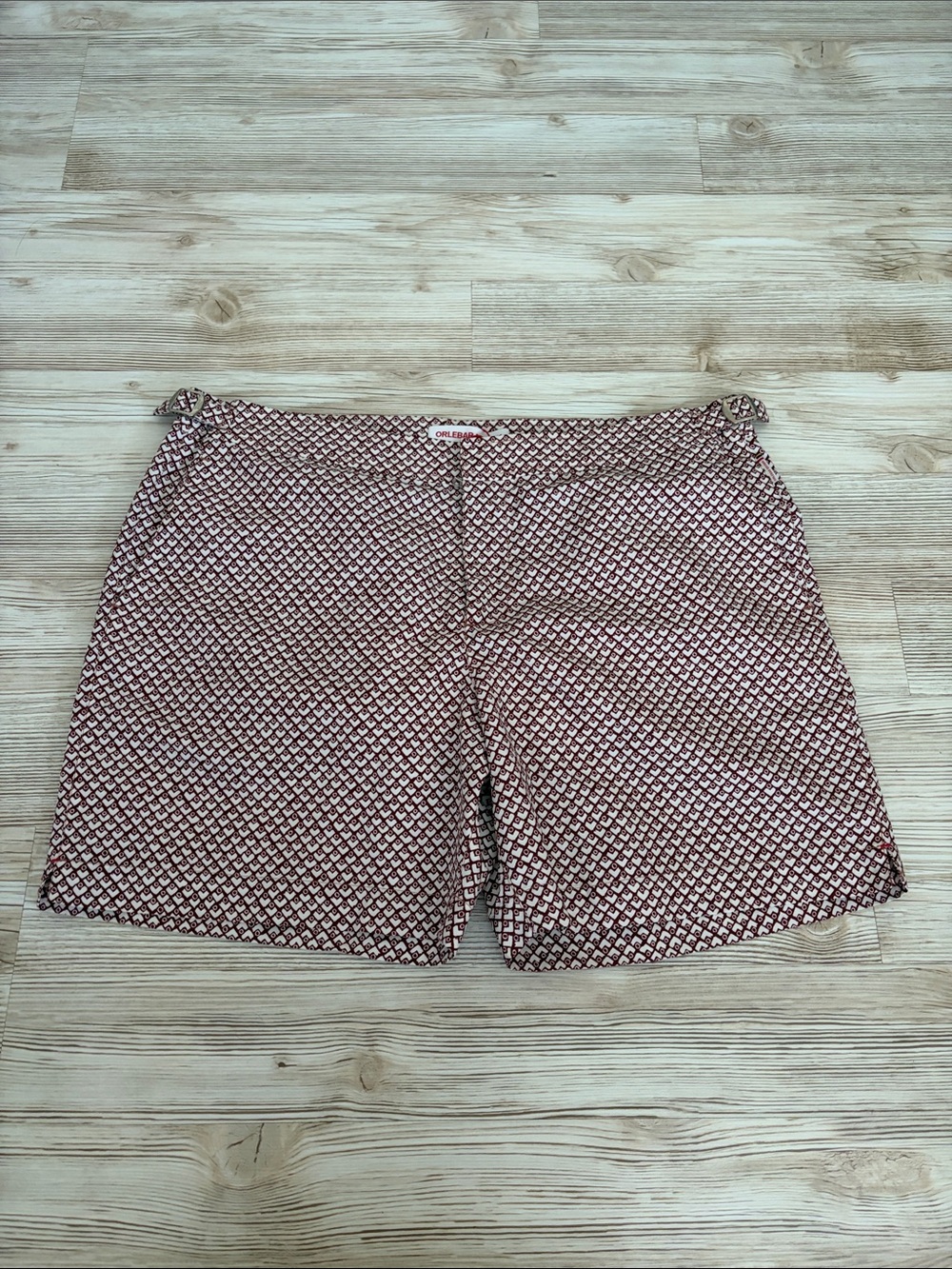 Orlebar Geometric Bermuda Shorts